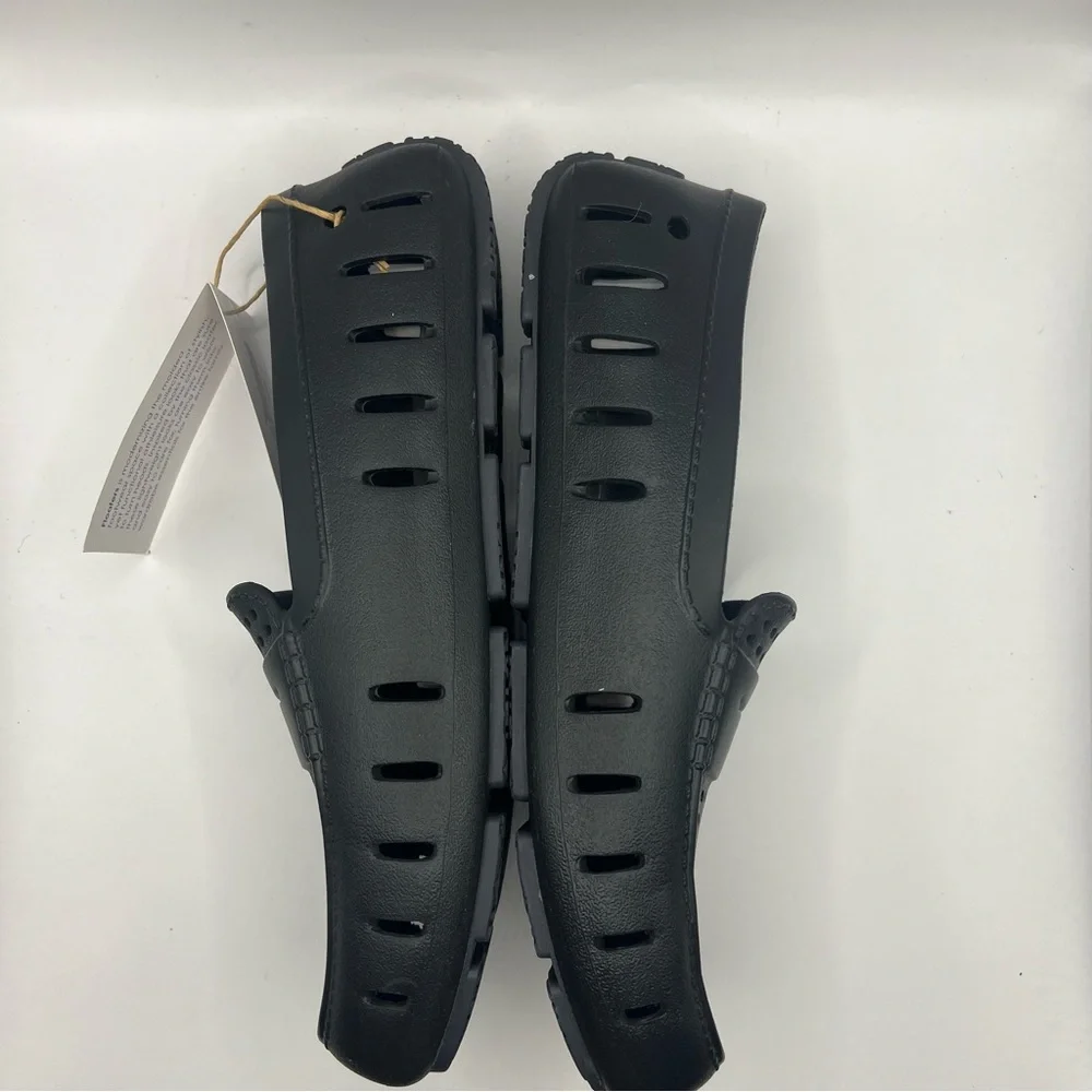 Floafers Shoes Country Club Loafers Driving Slip On NEW WITH TAGS Black Size 8 - Picture 11 of 11